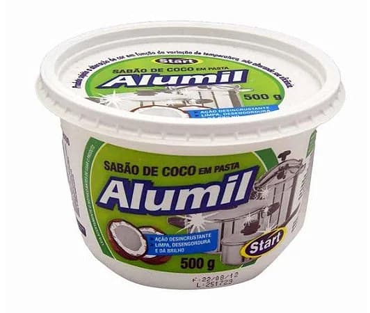 PASTA BRILHO ALUMIL COCO 500G