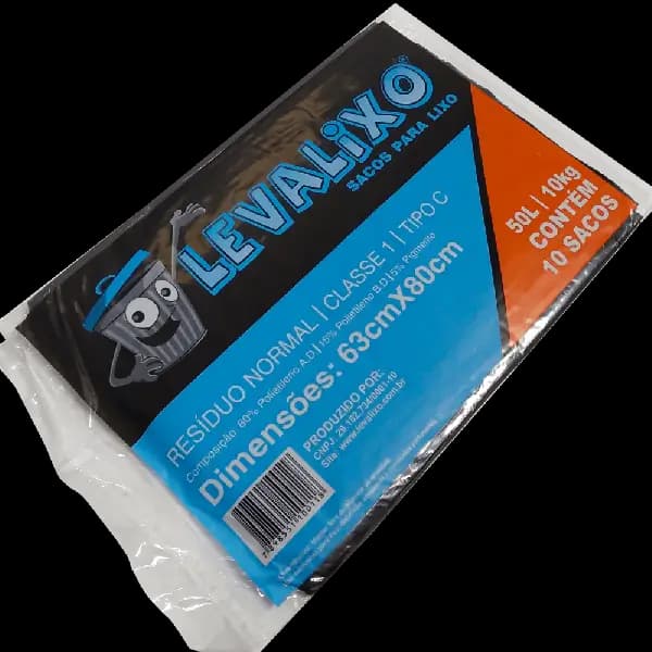 SACO PLIXO LEVALIXO REFOR 50L C10