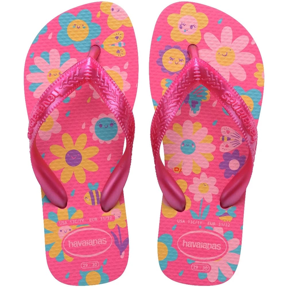 SAND HAVAIANAS KIDS FLORES BCOROSA FLUX 290