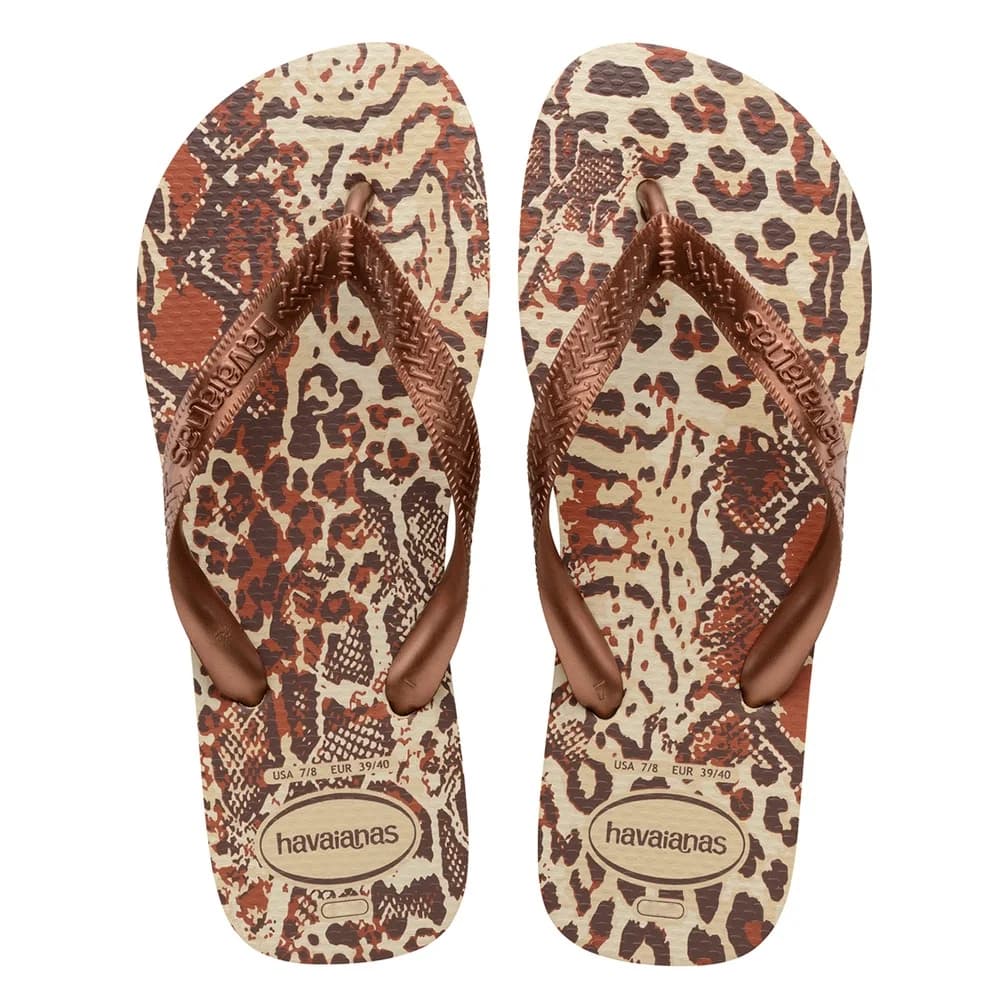 SAND HAVAIANAS TOP ANIMALS AREIACOBRE 378