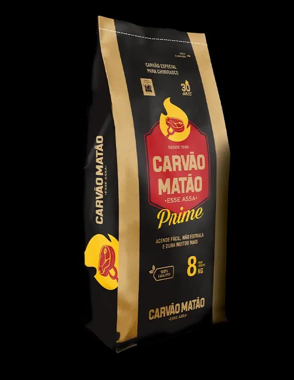 CARVAO MATAO 8KG RAFIA