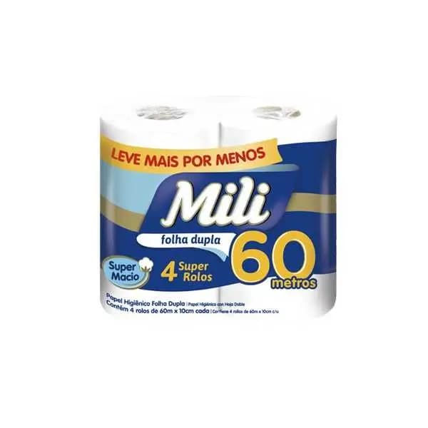 PAPEL HIG MILI SENSITIVE CARE NT FD 4X60M