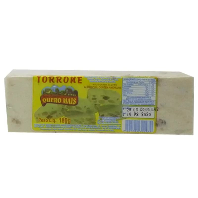TORRONE QUERO MAIS 180G