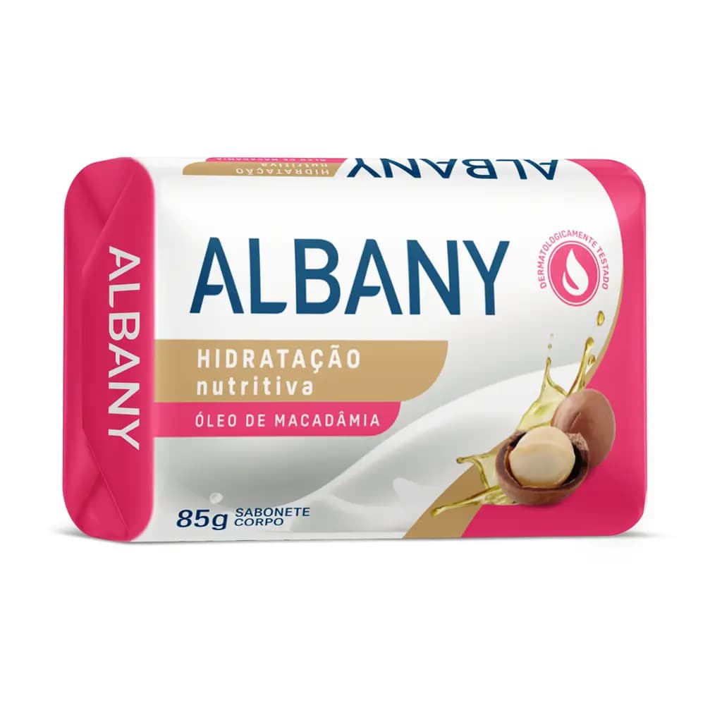 SABONETE ALBANY 85G MACADAMIA