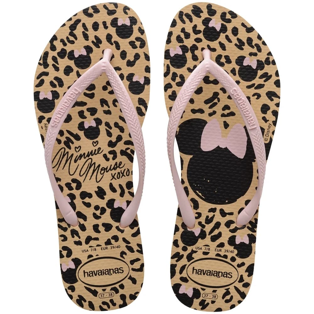 SAND HAVAIANAS SLIM DISNEY DOURADO 412
