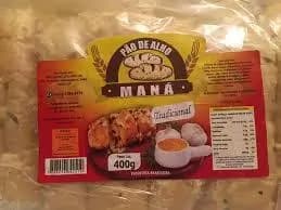 PAO DE ALHO MANA 400G CALABRESA