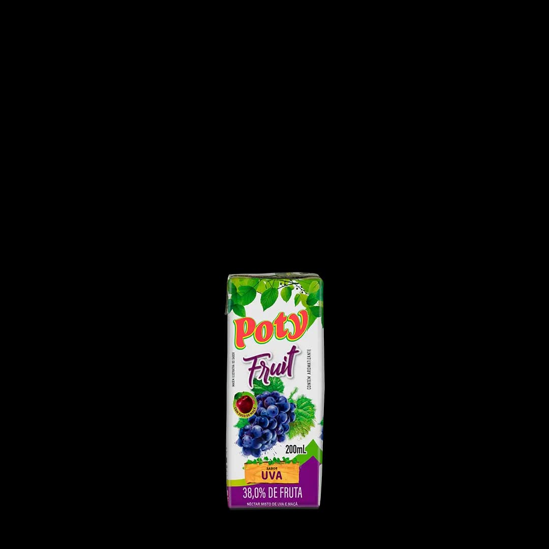 SUCO POTY FRUIT UVA 200ML