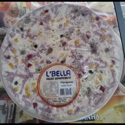 PIZZA SEMI PRONTA L BELLA 450G APRESUNTADO