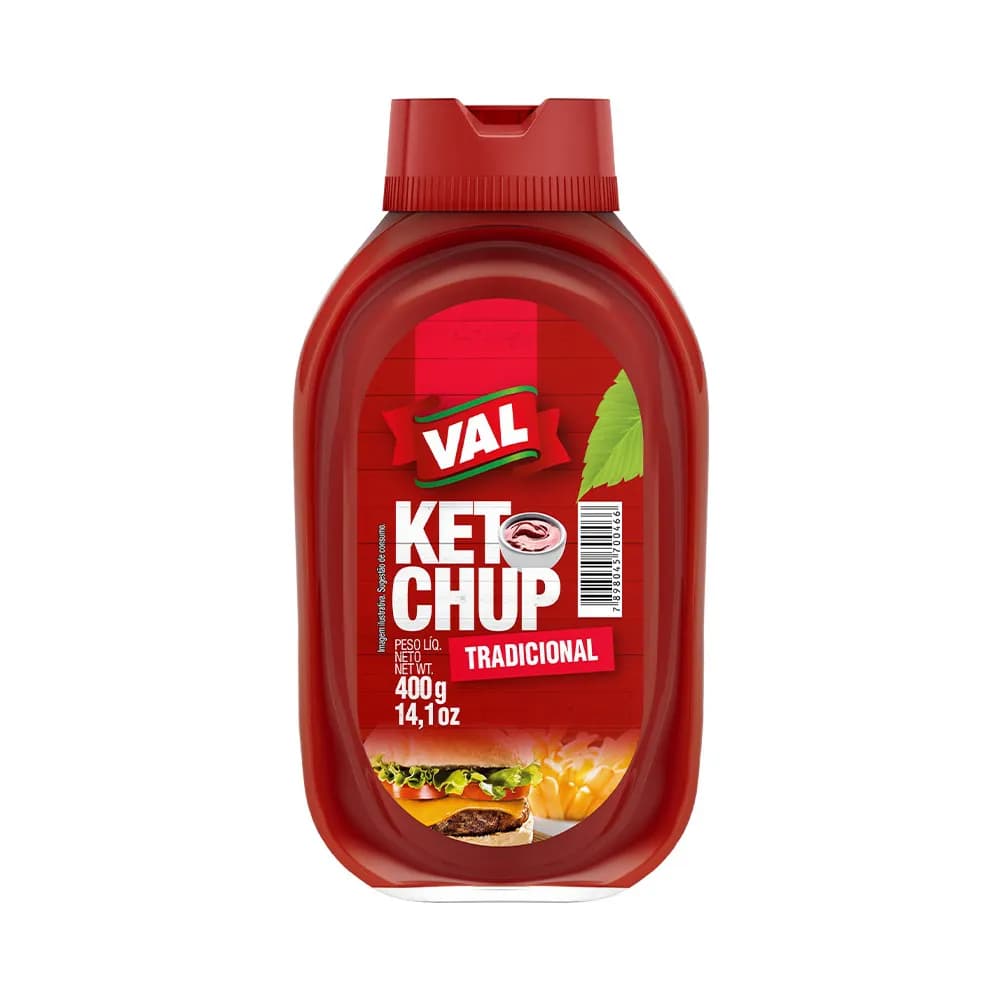 KETCHUP VAL 400ML TRADICIONAL