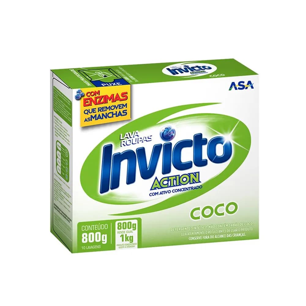 SABAO EM PO INVICTO COCO CX 800G