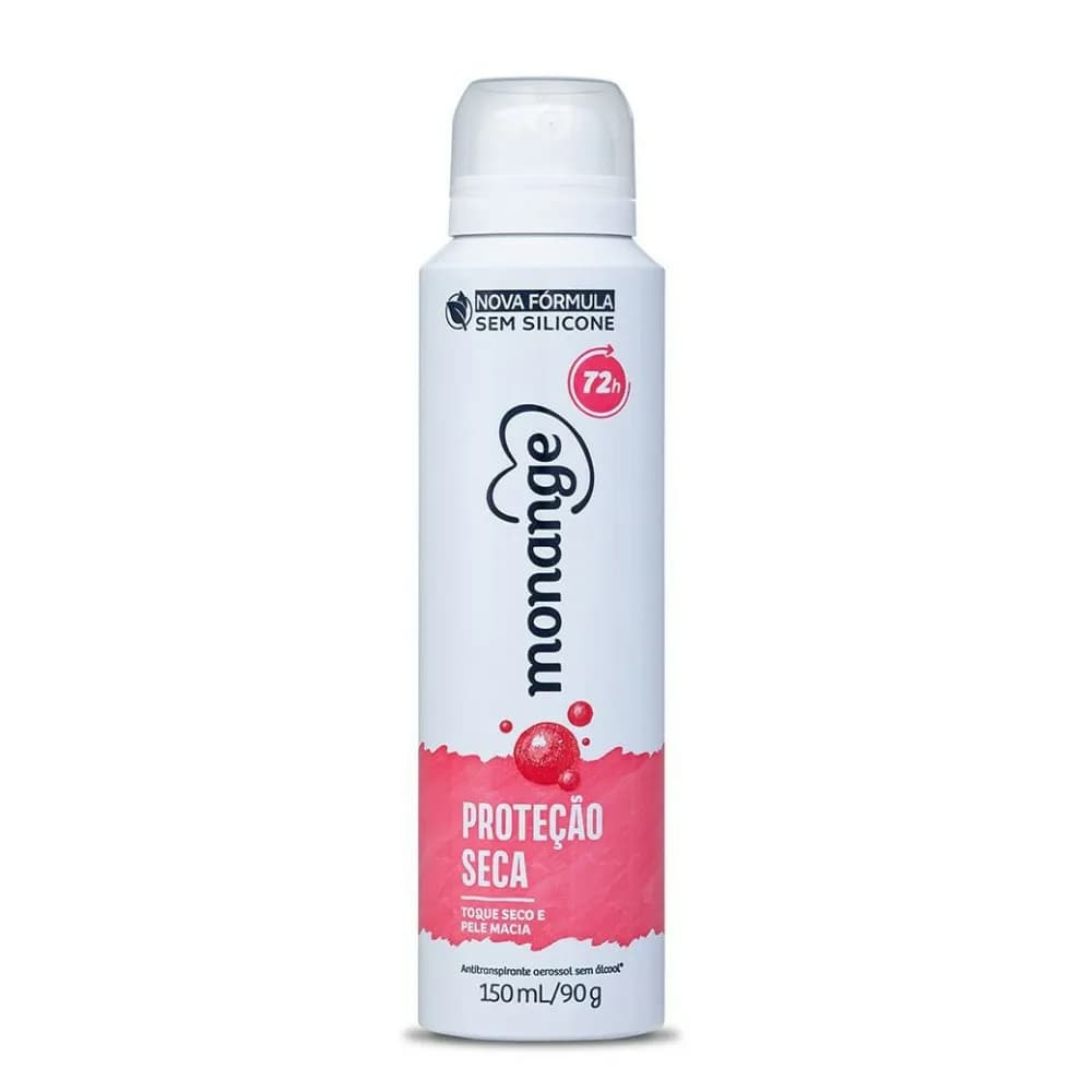 DESODORANTE AEROSOL MONANGE 150ML PROT SECA
