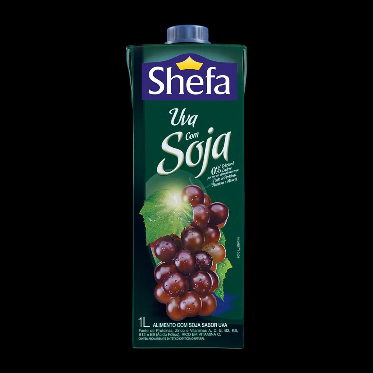 ALIMENTO SOJA SHEFA 1L UVA