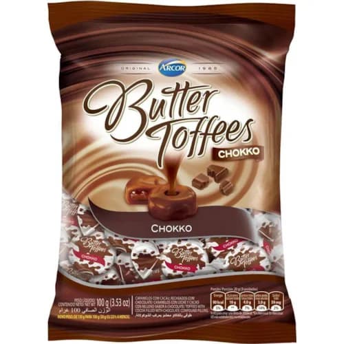 BALA BUTTER TOFFEES CHOKKO 100G