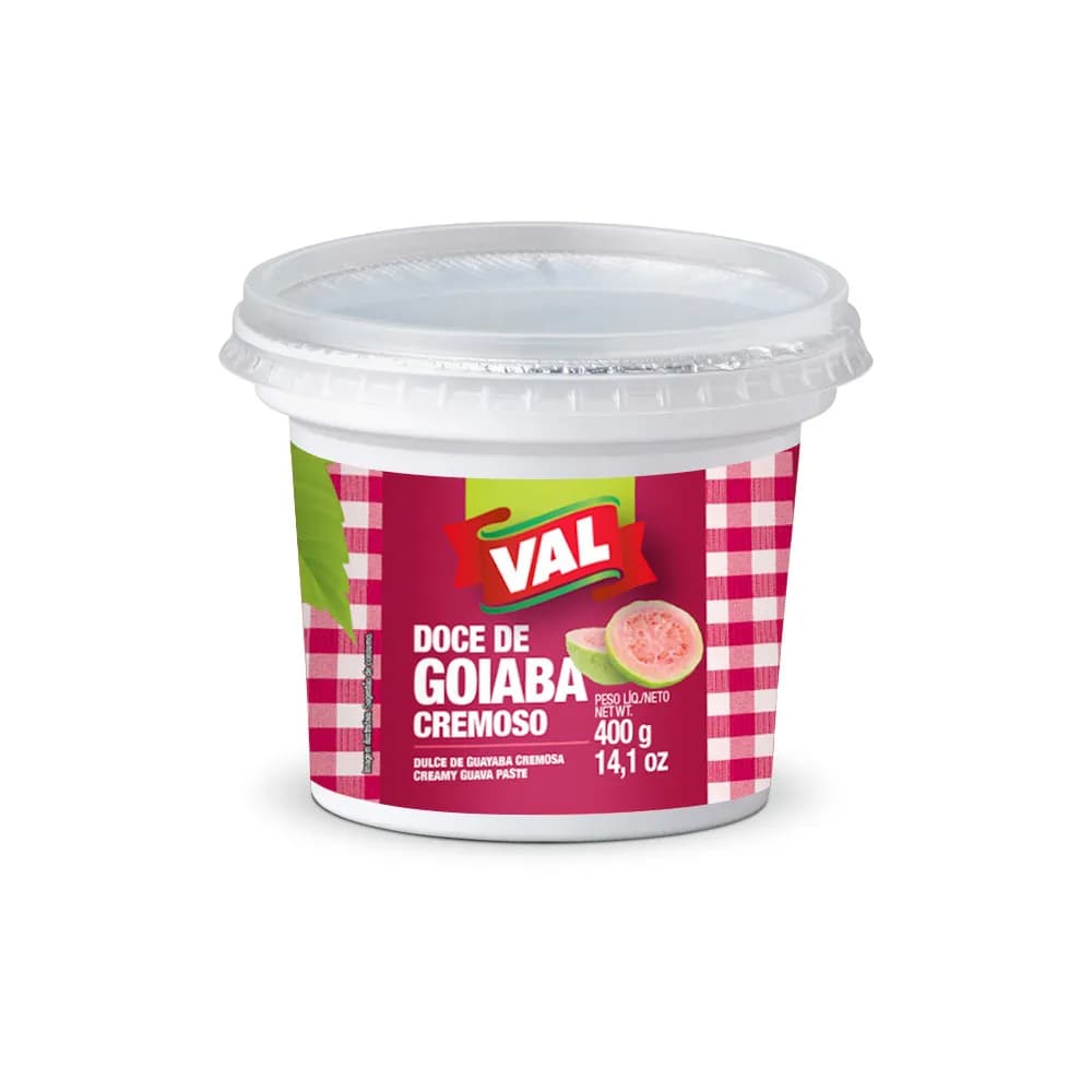 DOCE DE GOIABA CREMOSO VAL 400G