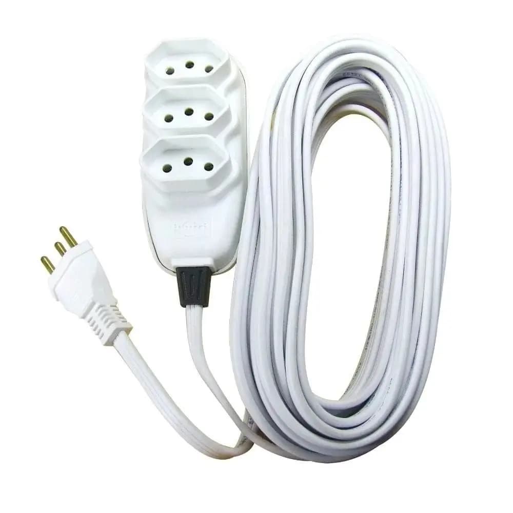 EXTENSAO ILUMI 3TOMADAS 3M