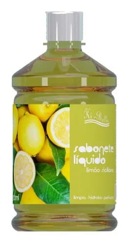SABONETE LIQ KI BELLA 500ML LIMAO SICILIANO