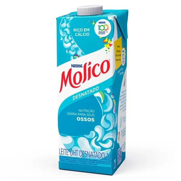 LEITE MOLICO DESNATADO 1L