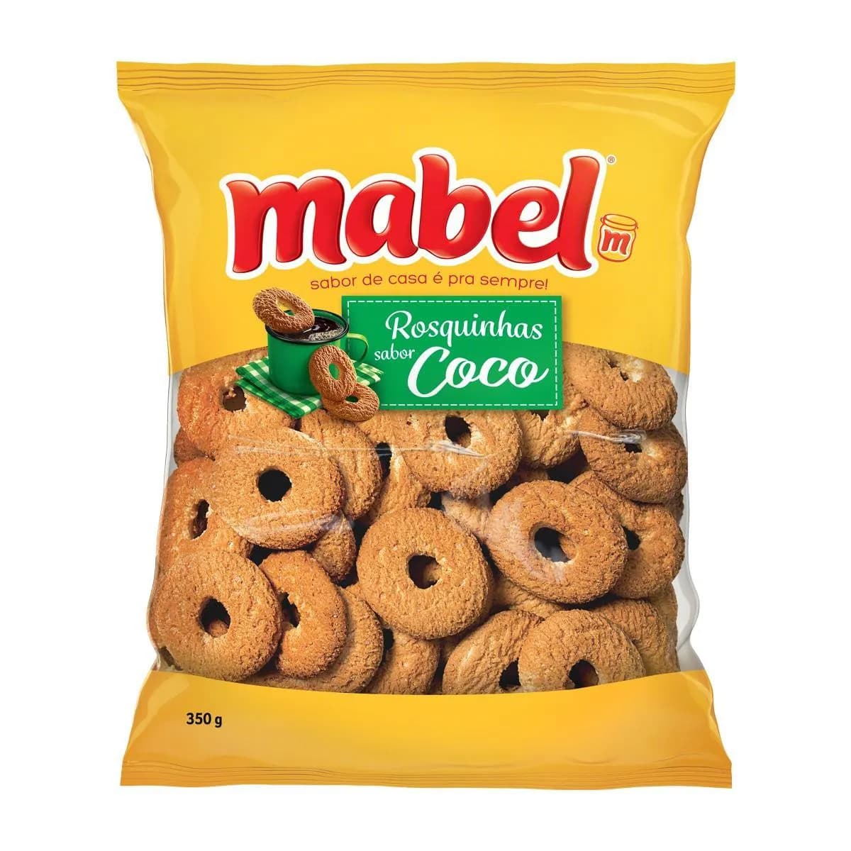 ROSQUINHAS MABEL 350G COCO