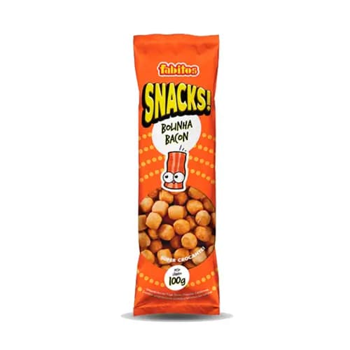 SALG SNACKS FABITOS 100G BOLINHA BACON