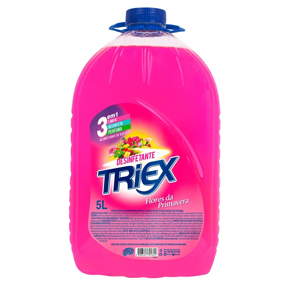 DESINFETANTE TRIEX 5L FLORES DA PRIMAVERA