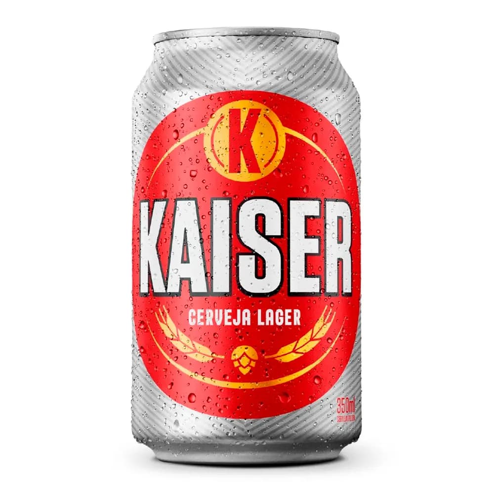 CERVEJA KAISER LATA 350ML