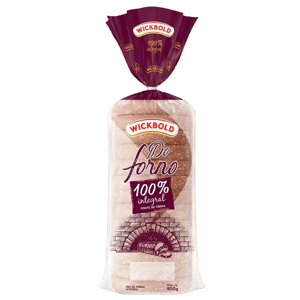 PAO FORMA WICKBOLD DO FORNO INTEGRAL 500G