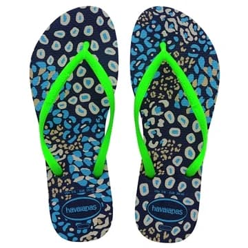 SAND HAVAIANAS SLIM ANIMALS AZULVERDE 378