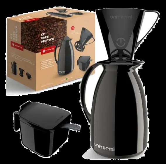 KIT CAFE UNITERMI GARRAFAFILTROACUCAREIRO