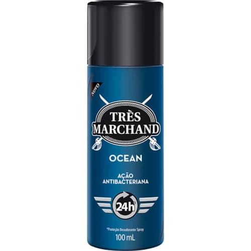 DESODORANTE SPRAY TRES MARCHAND 100ML OCEAN
