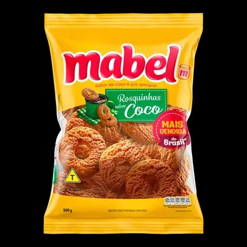 ROSQUINHA MABEL RETRO 500G COCO