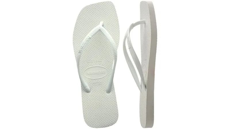 SAND HAVAIANAS SLIM SQUARE BRANCO 356