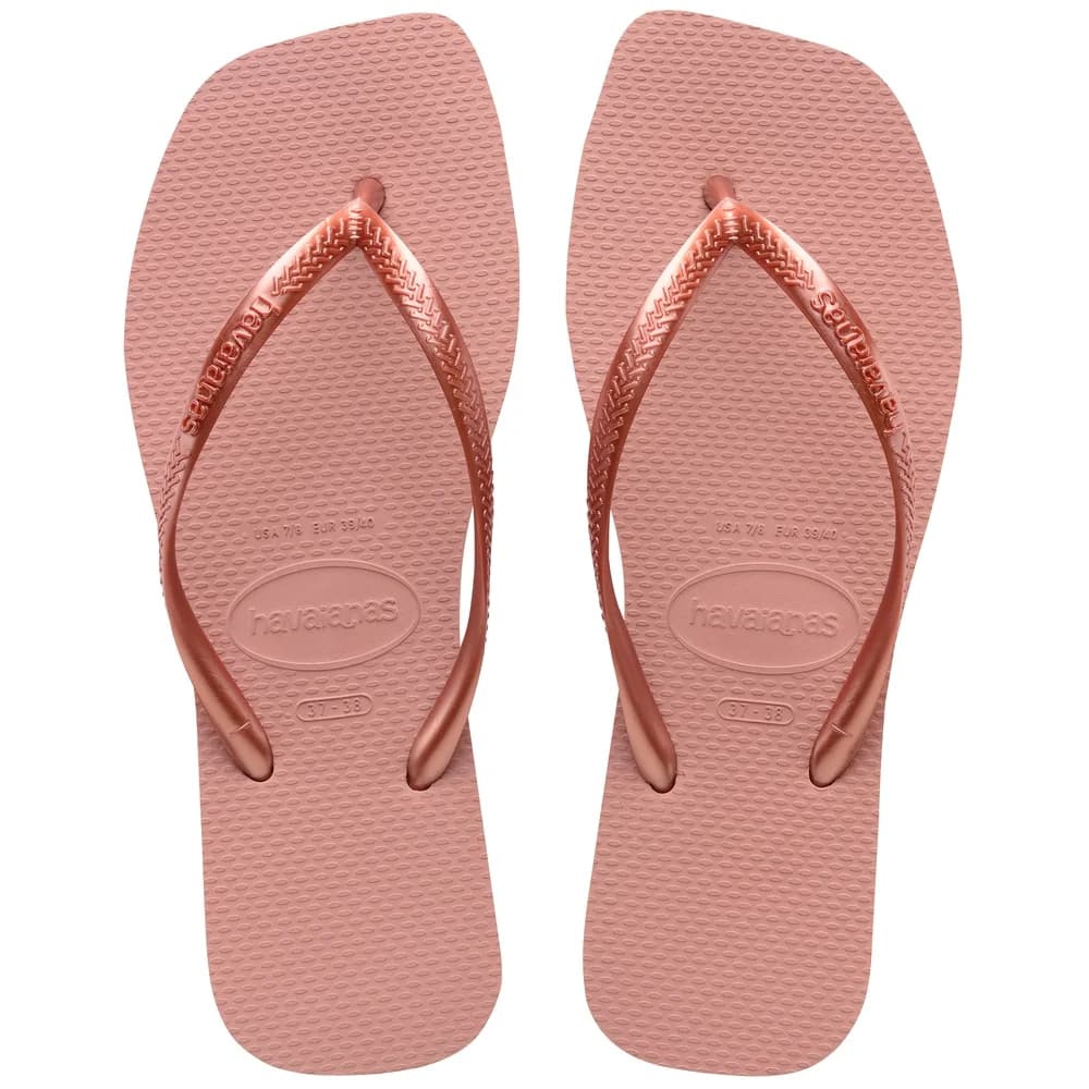 SAND HAVAIANAS SLIM SQUARE ROSA 378