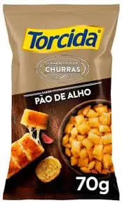 SALGADINHO TORCIDA 70G CHURRAS PAO DE ALHO