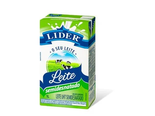 LEITE LIDER SEMIDESNATADO 1L