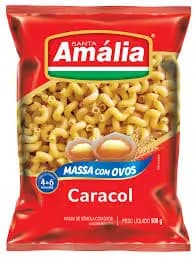 MACARRAO AMALIA SEMOLA 500G CARACOL