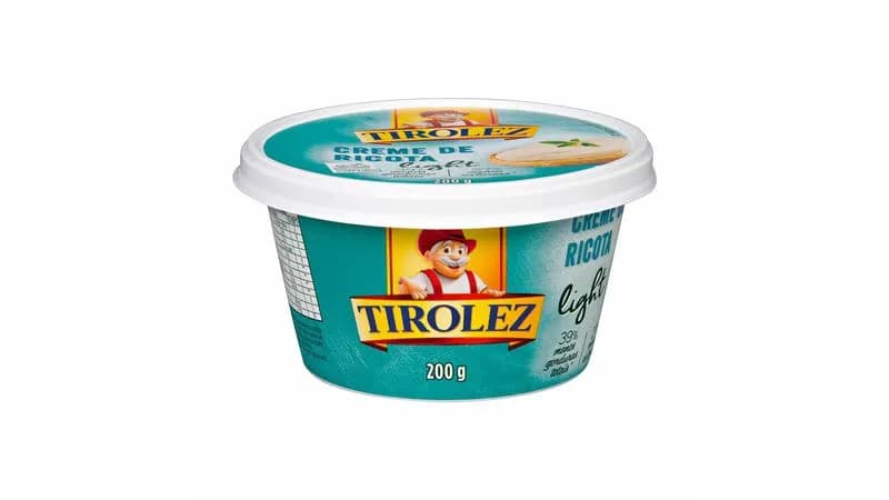 CREME DE RICOTA TIROLEZ 200G