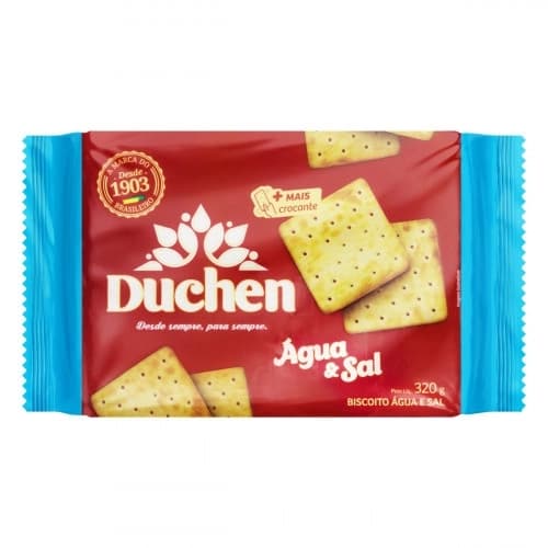 BISC DUCHEN 320G AGUA E SAL