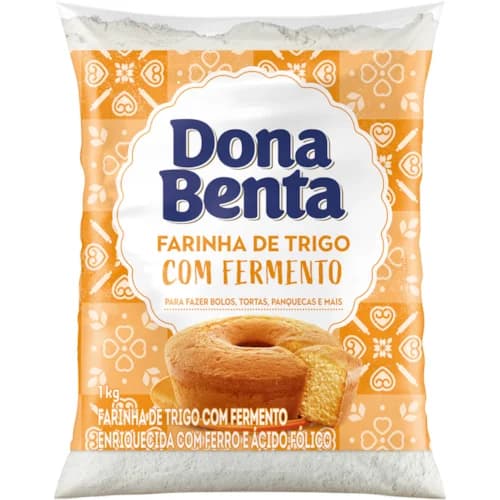 FARINHA DE TRIGO COM FERM. DONA BENTA 1KG