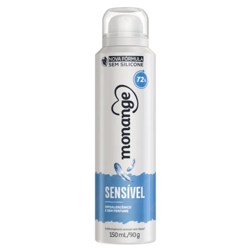 DESODORANTE AEROSOL MONANGE 150ML SENSIVEL