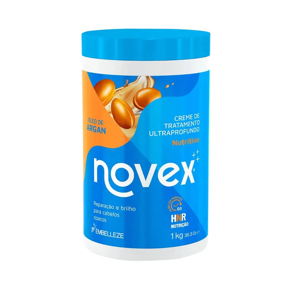 CREME TRATAMENTO NOVEX 1KG OLEO ARGAN