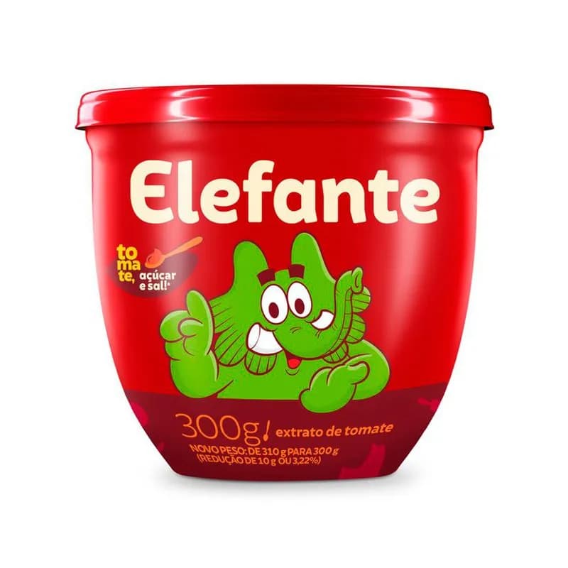 EXTRATO TOMATE ELEFANTE POTE 300G