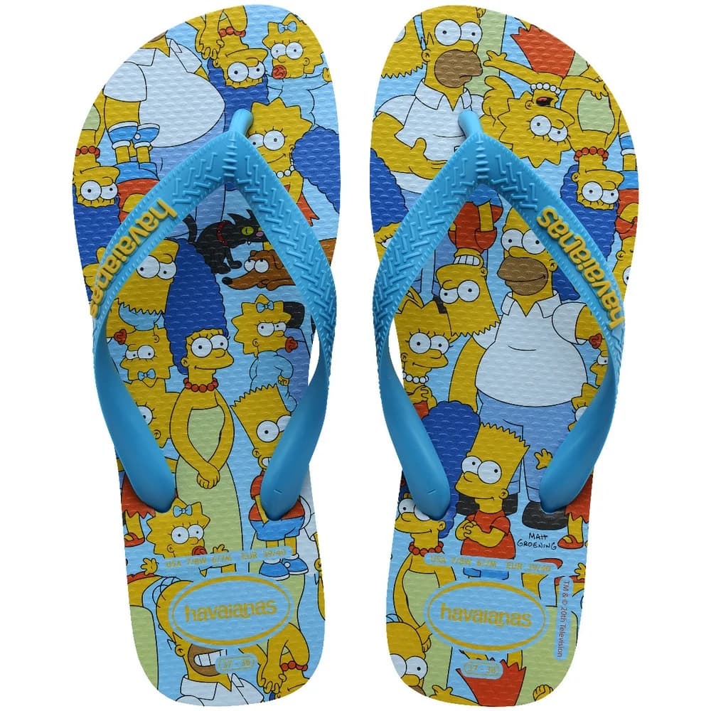 SAND HAVAIANAS SIMPSONS TURQUESA 378