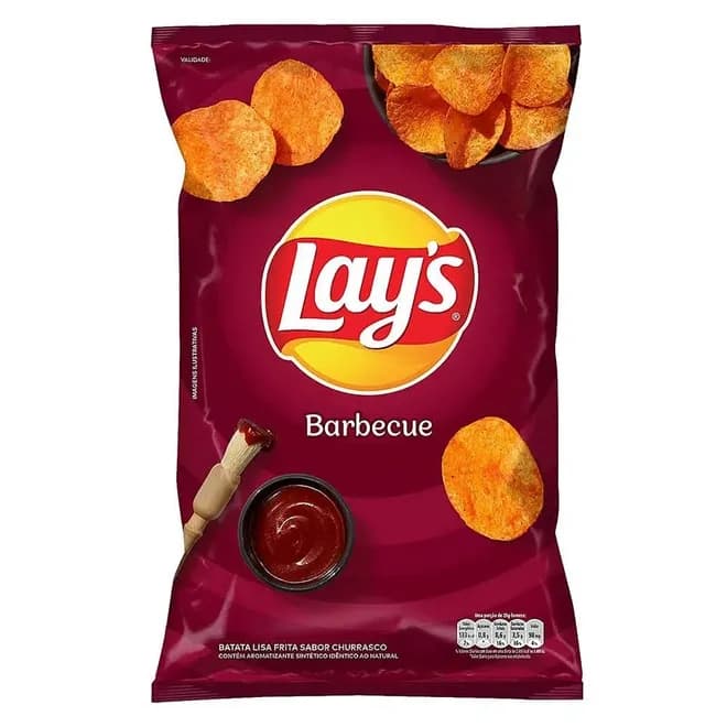SALG ELMA CHIPS LAYS 80G BARBECUE