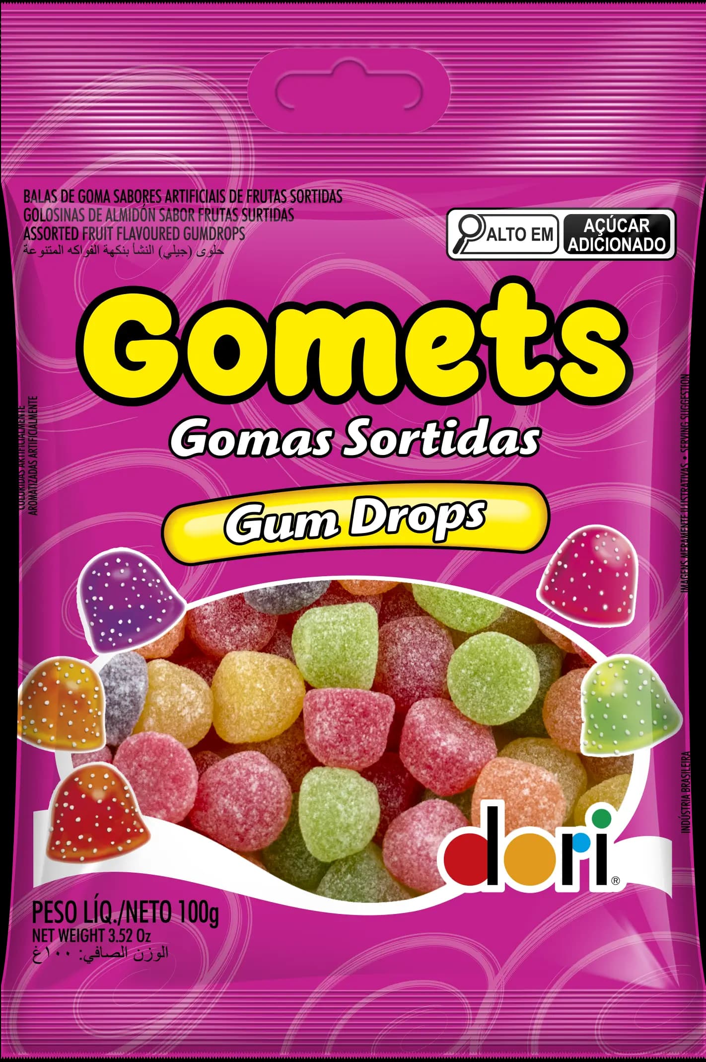 BALA GOMETS DORI 100G GOMA