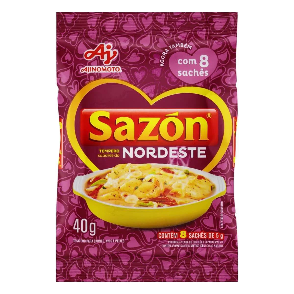 TEMPERO SAZON 40G NORDESTE