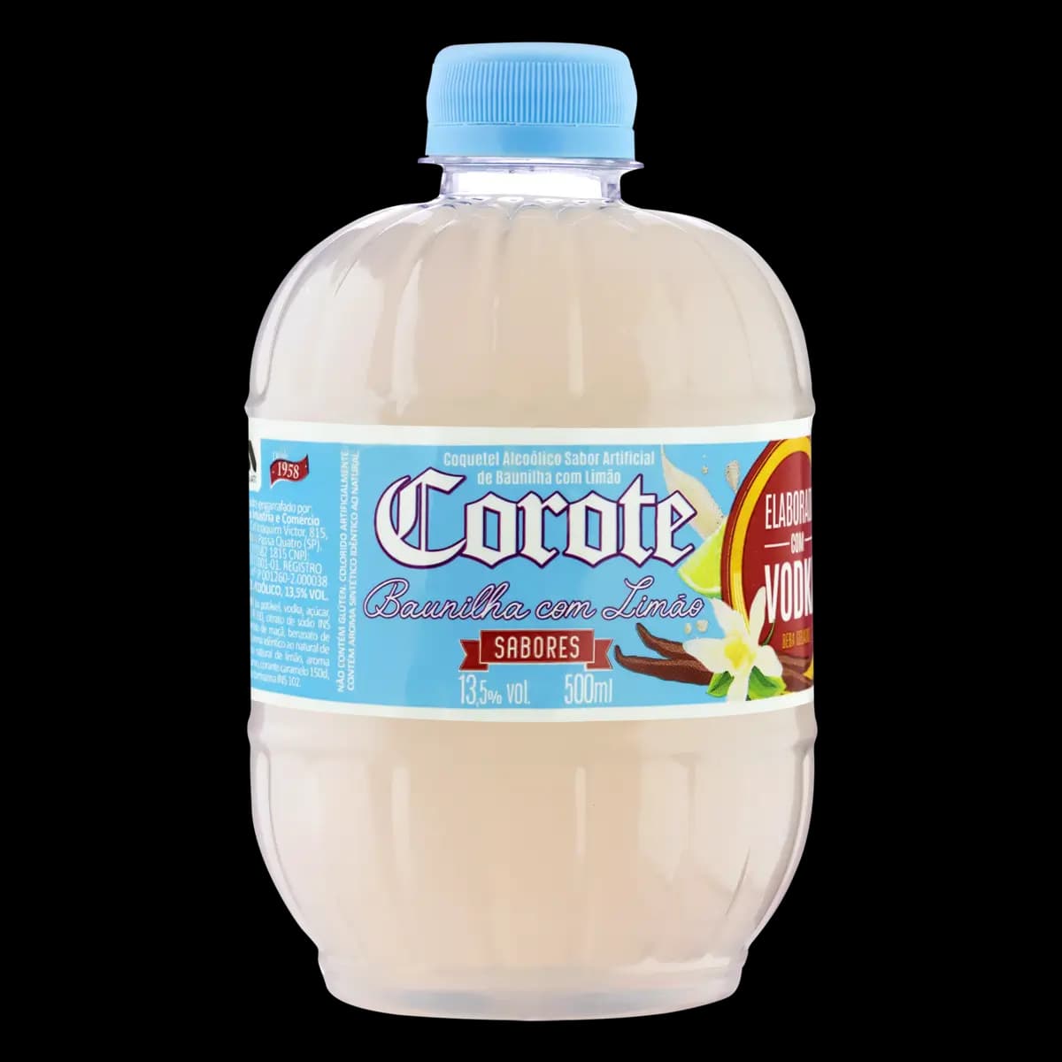BEB ALCOOLICA COROTE 500ML BAUNILHA LIMAO