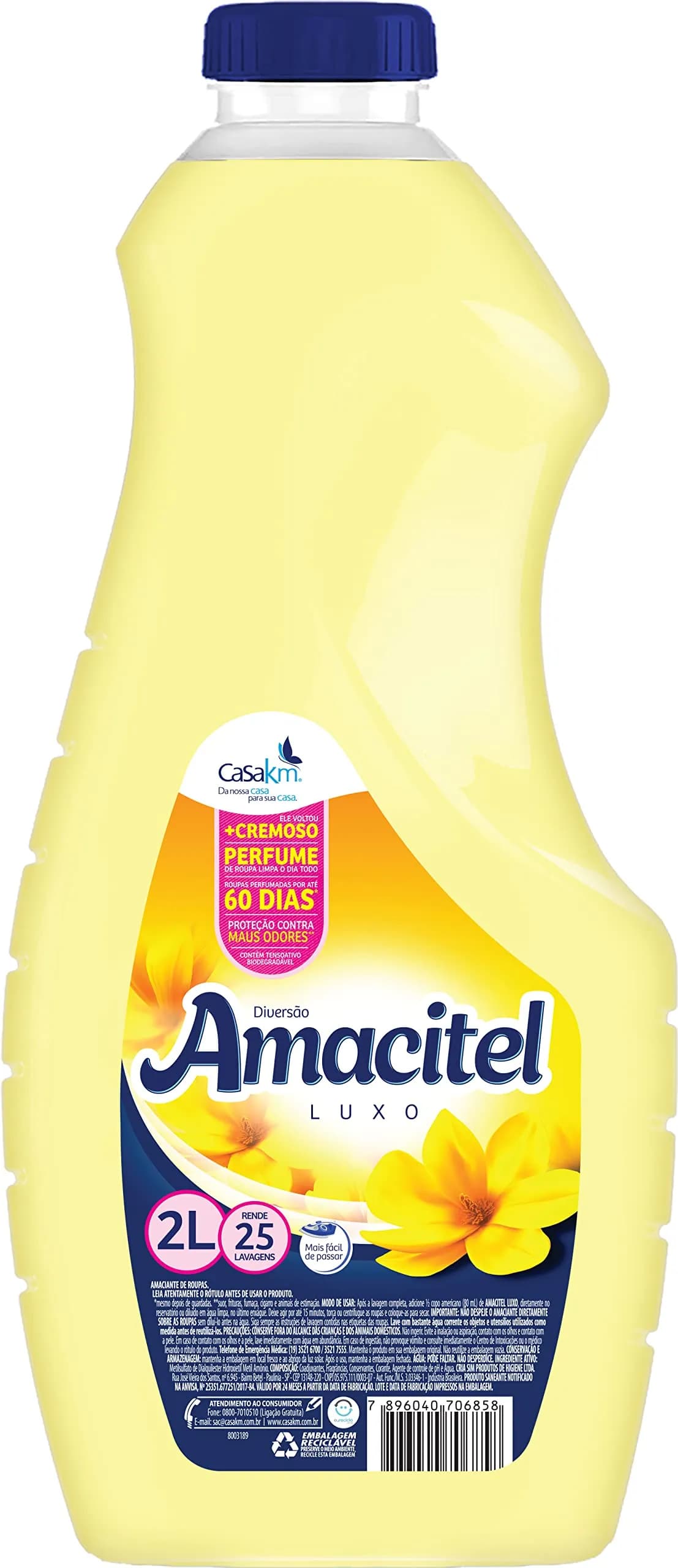 AMACIANTE AMACITEL 2L DIVERSAO
