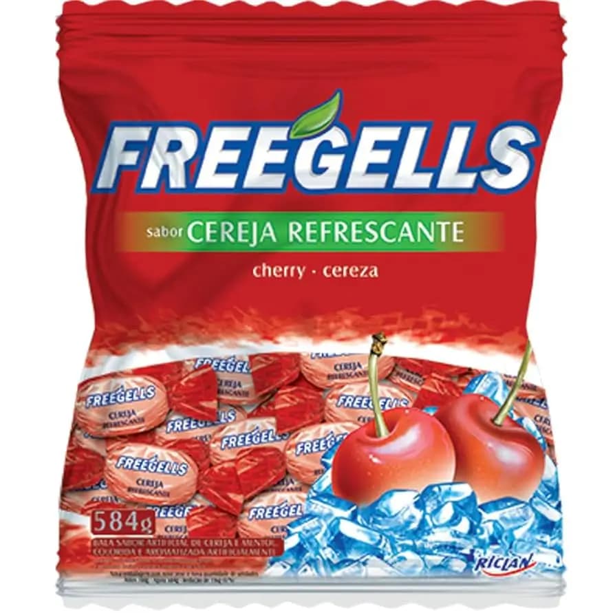 BALA FREEGELLS 584G CEREJA