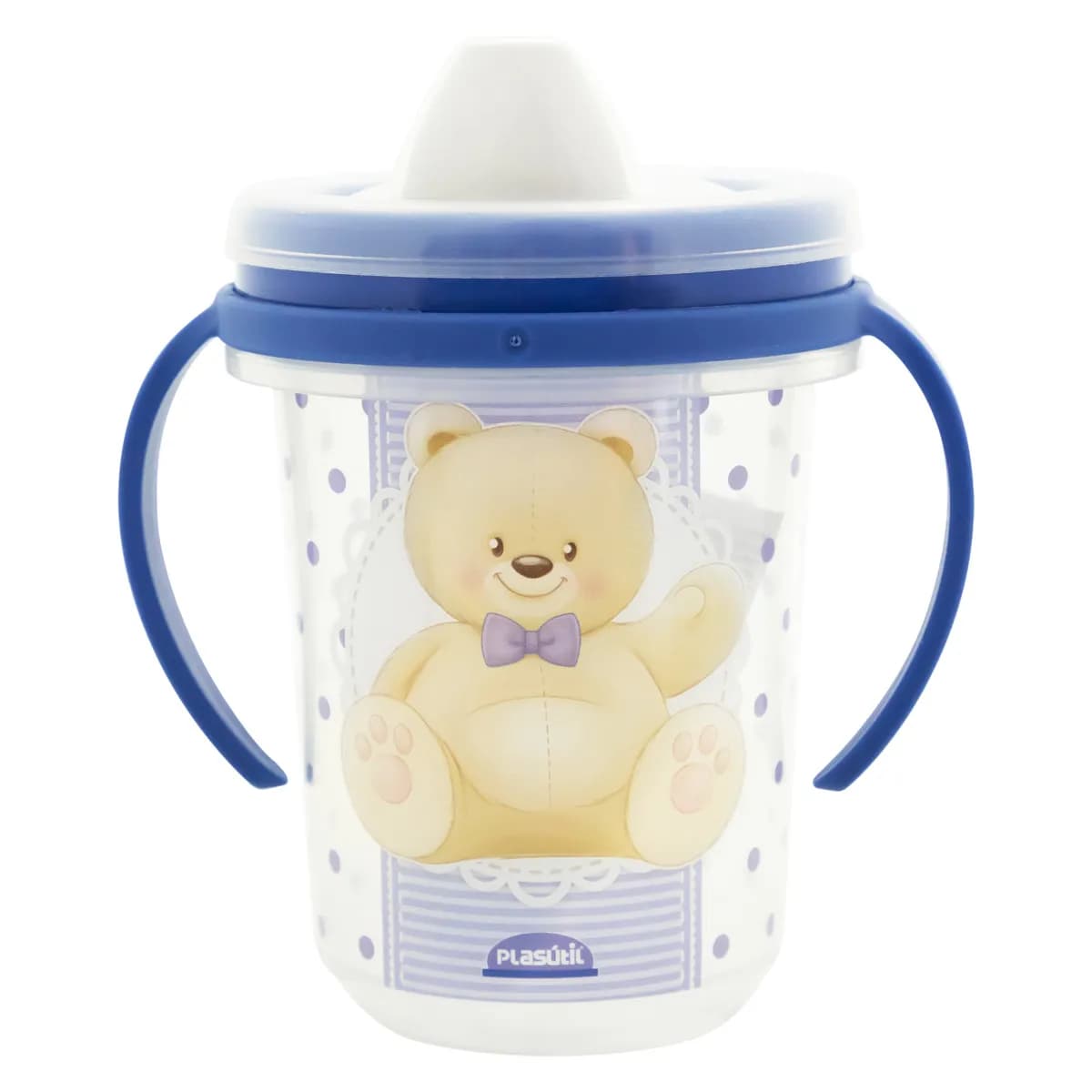 CANECA PLASUTIL TRIO URSO 330ML