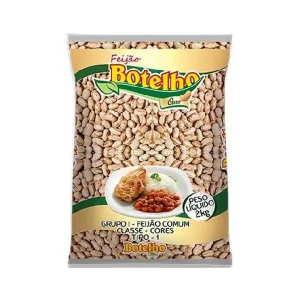 FEIJAO BOTELHO 2KG